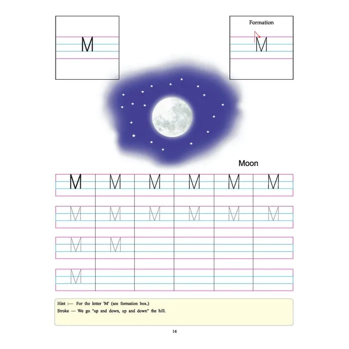 Lines and Curves (Capital Letters) Part 2