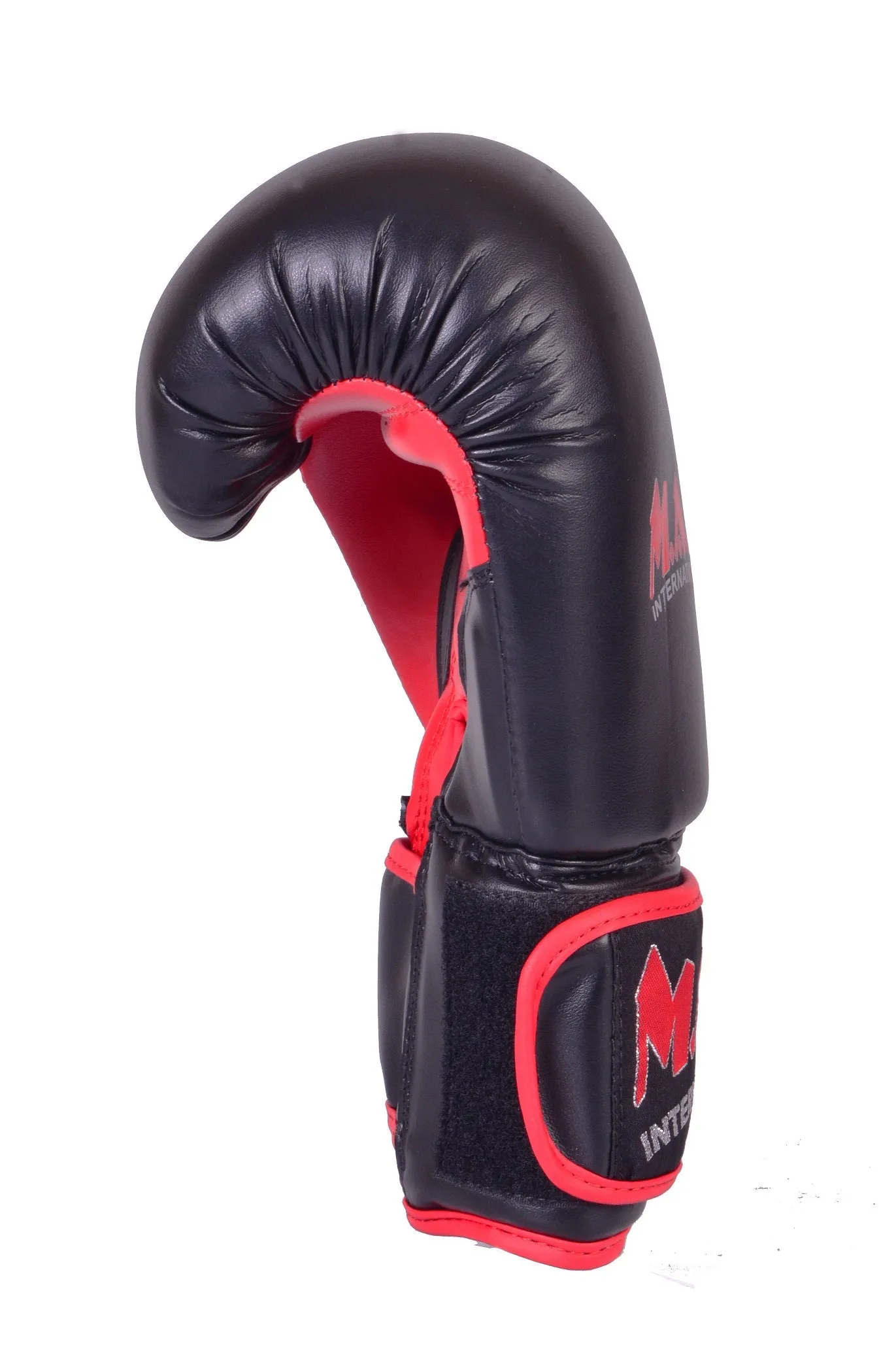 MAR-111 | Black & Red Boxing & Kickboxing Gloves