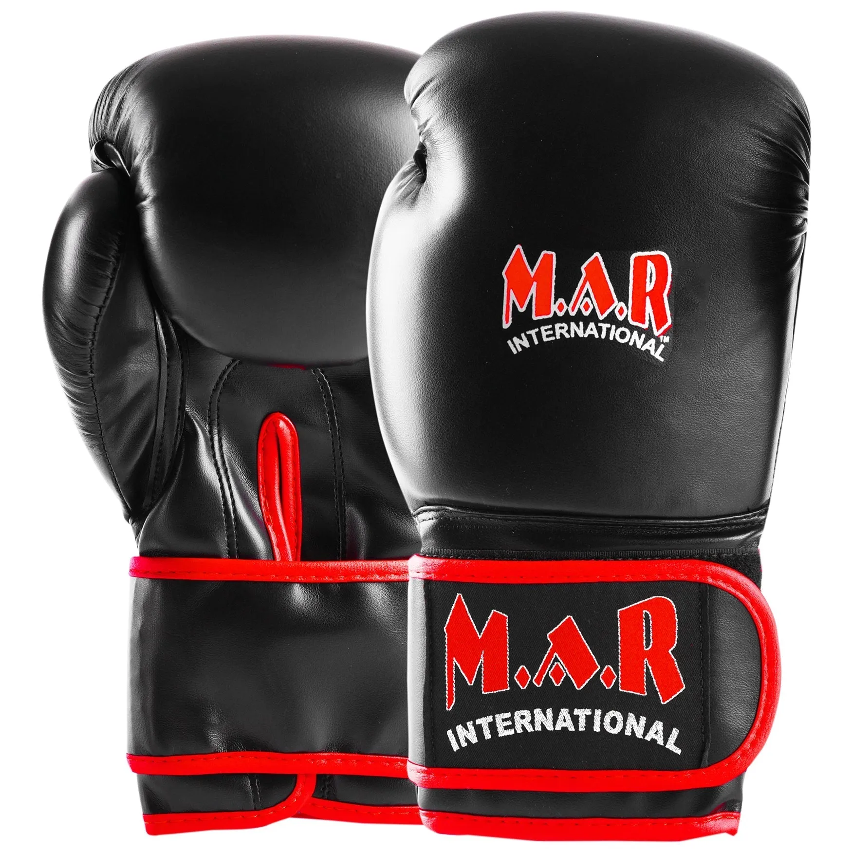 MAR-112A | Black Boxing & Kickboxing Gloves