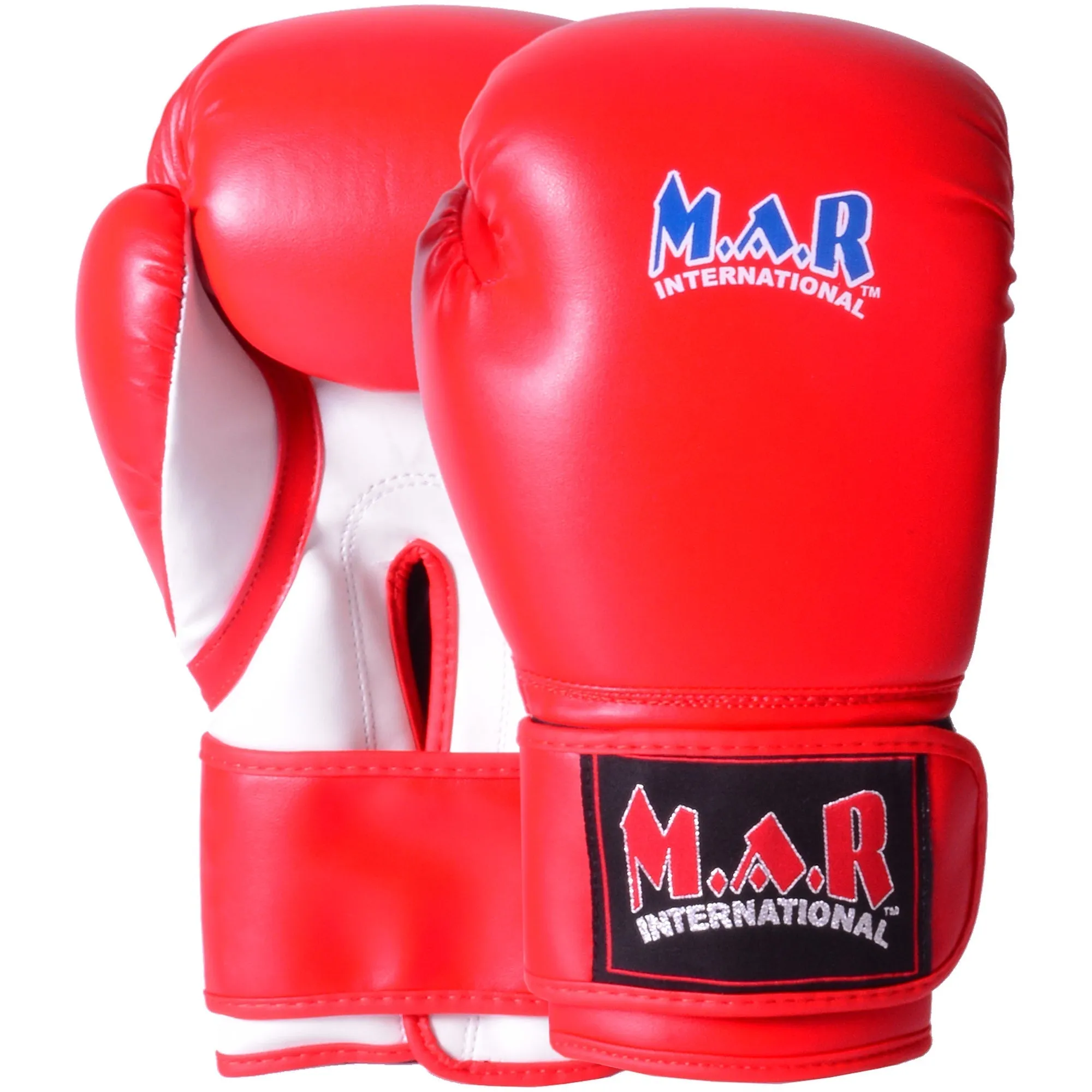 MAR-112B | Red Boxing & Kickboxing Gloves