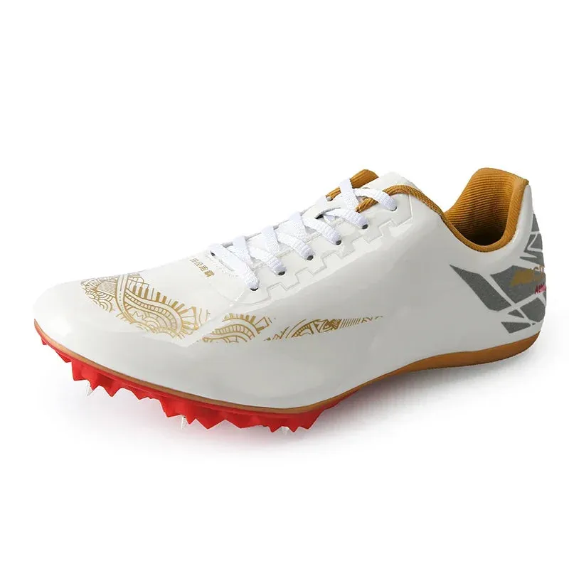 MEDARON Men Women Track Field 8 Spikes Sprint Sneaker