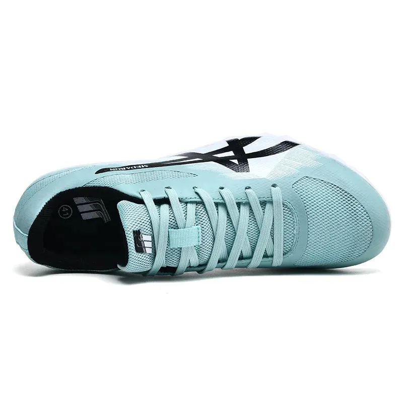 MEDARON Men Women Track Field 8 Spikes Sprint Sneaker