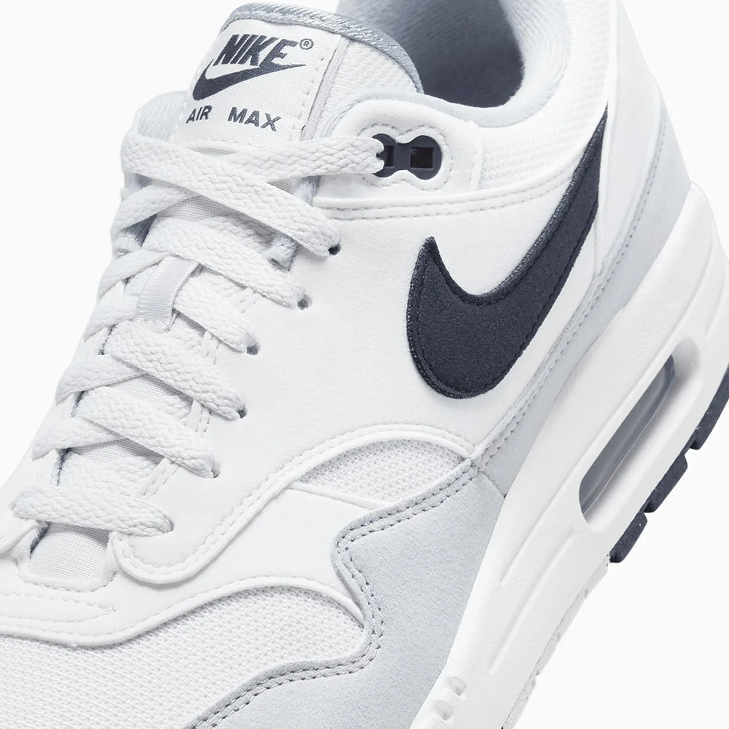 Men's Air Max 1 "Pure Platinum Dark Obsidian"