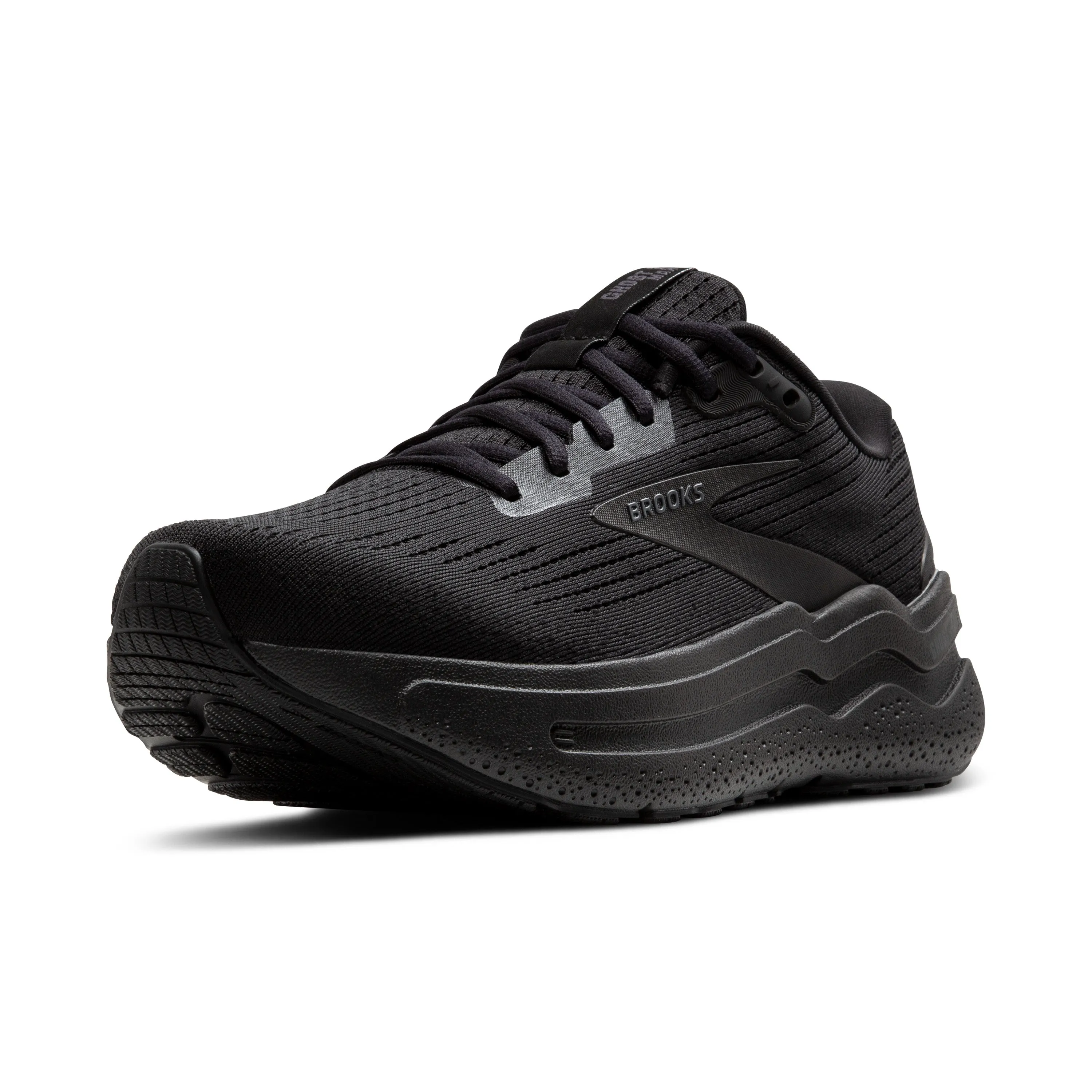 Men's Brooks Ghost Max 2 Color: Black/Black/Ebony