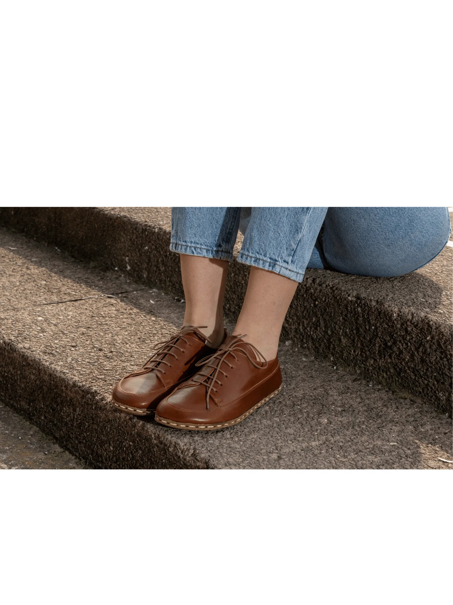 Men's Brown Barefoot Sneakers