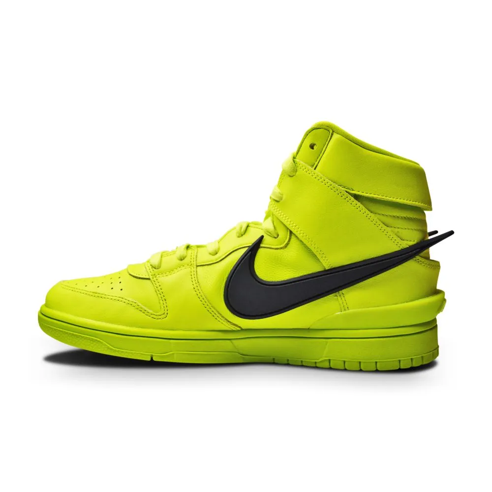 Mens Nike Dunk High x Ambush - CU7544 300- Flash Lime