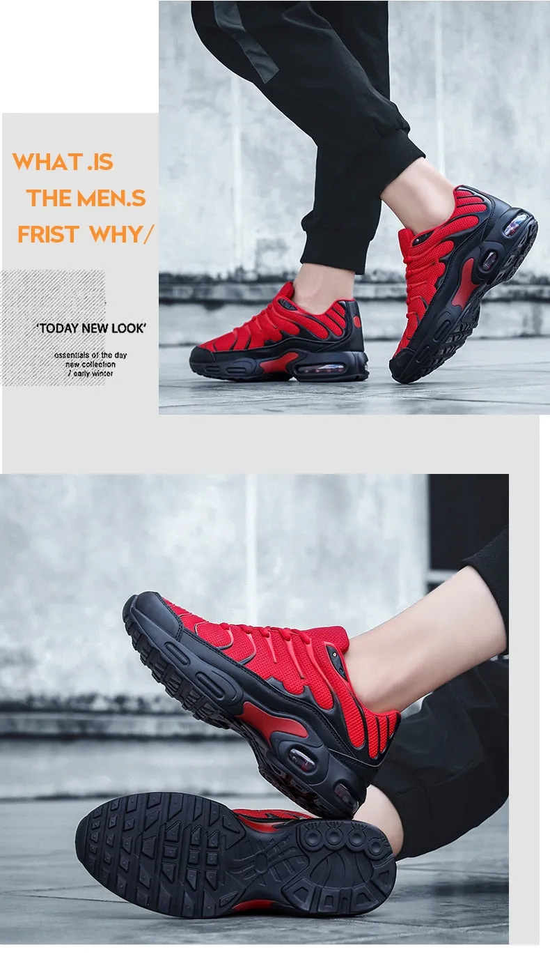 Men's Running Shoes Men Cushion Athletic Training Shoes High-quality Comfortable Breathable Sport Sneakers