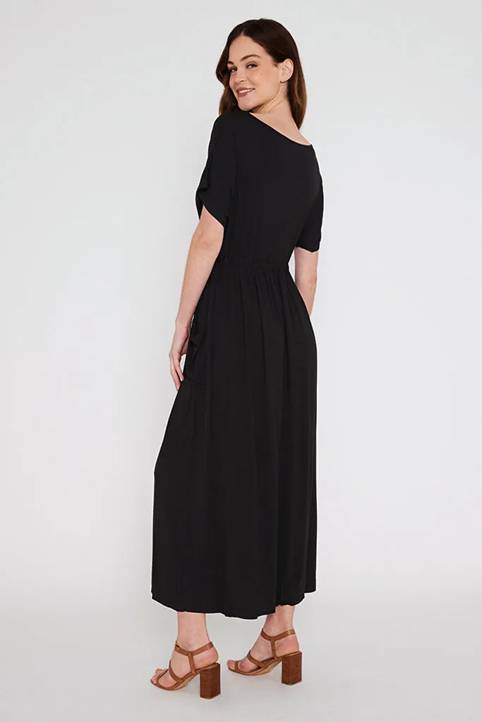 Mila Maxi Dress - Black