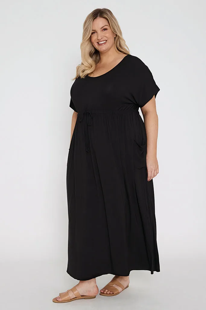 Mila Maxi Dress - Black