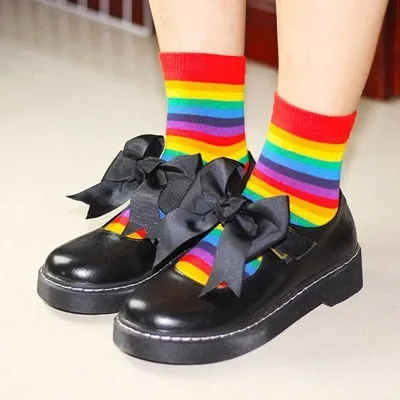 Milky Rainbow Socks