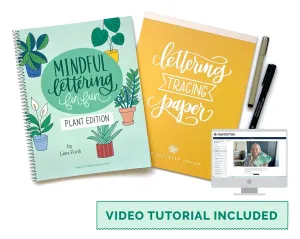 Mindful Lettering for Fun Kit: Plant Edition