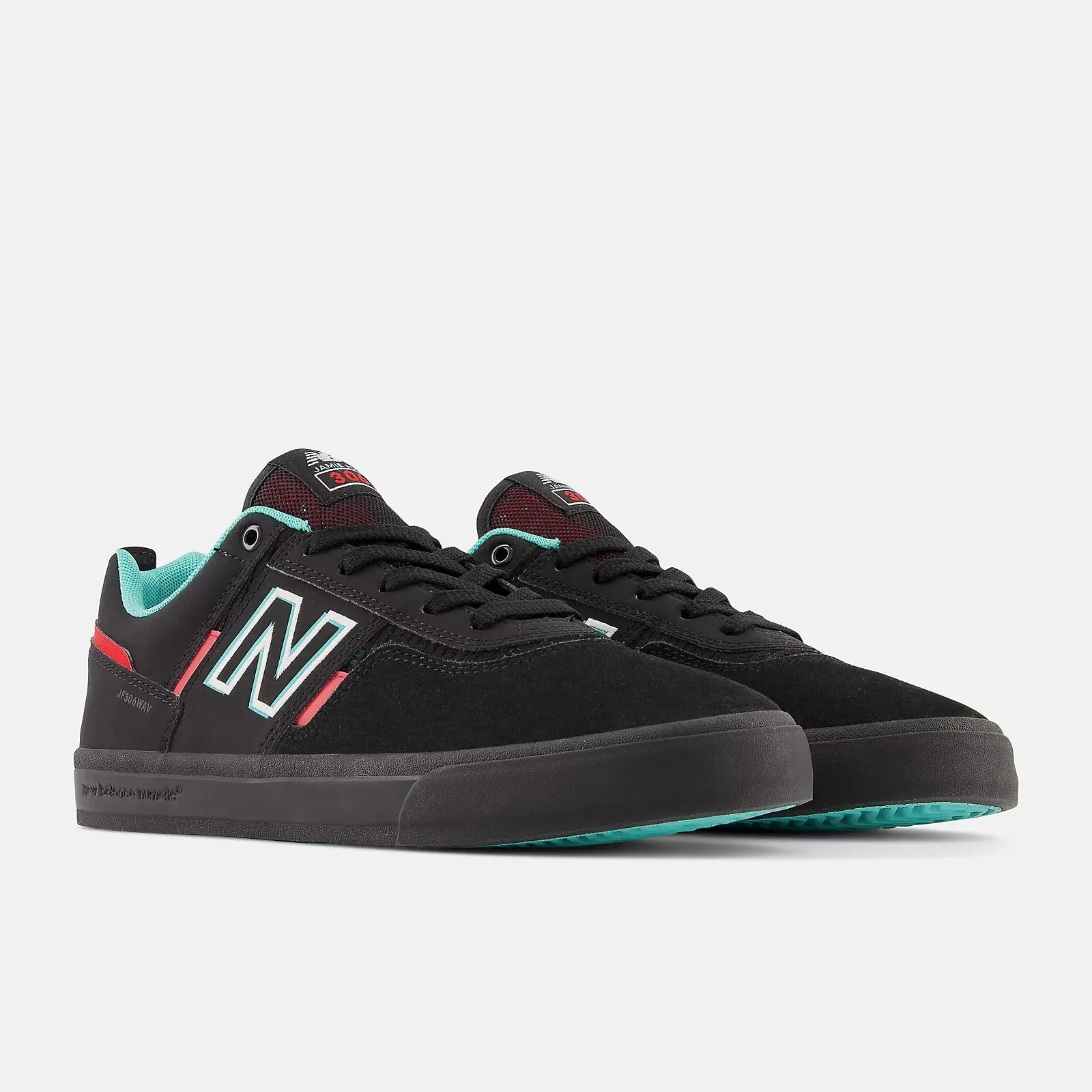 New Balance Shoes Jamie Foy 306 - Black/Electric Red