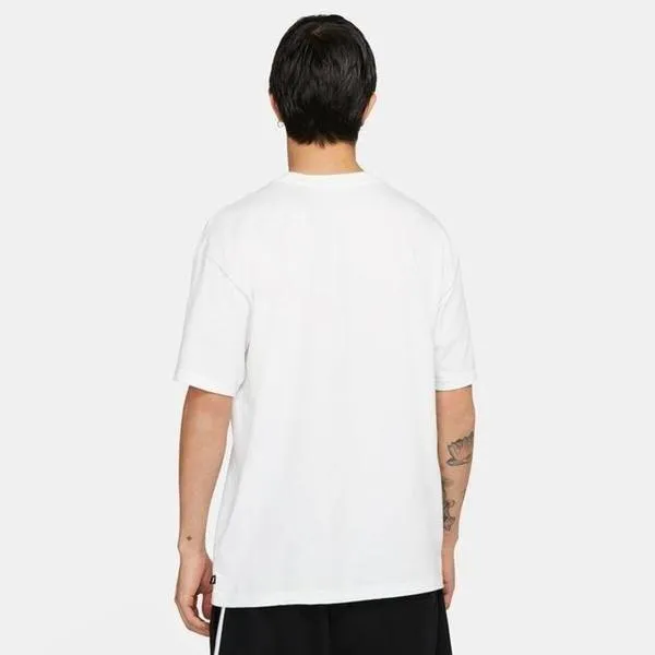 Nike SB Classic Logo Skate Tee White