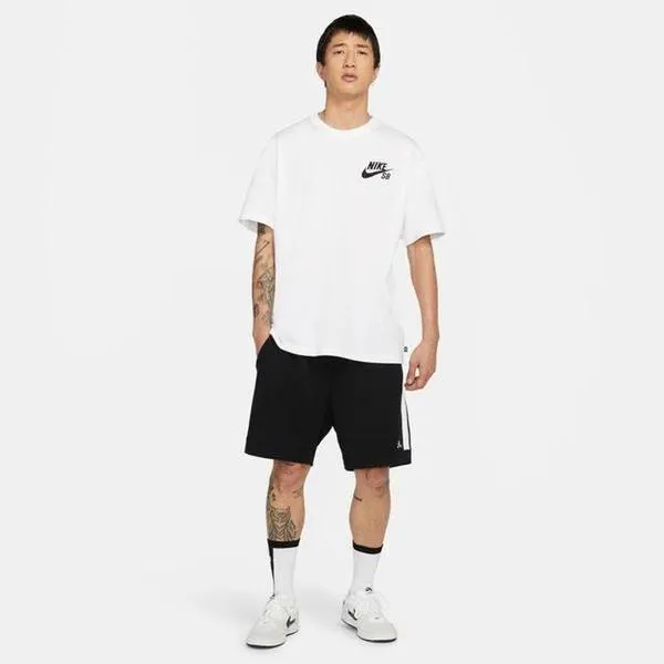 Nike SB Classic Logo Skate Tee White