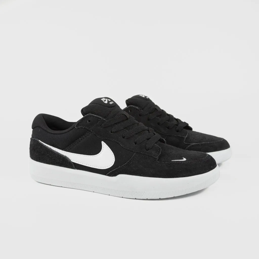 Nike SB - Force 58 Shoes - Black / White - Black