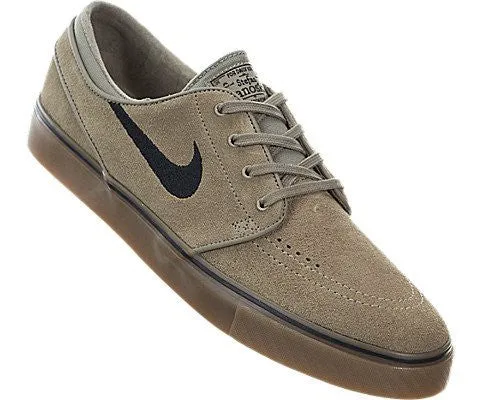 Nike SB Men's Zoom Stefan Janoski Khaki/black/gum Light Brown Skate Shoe (11.5)