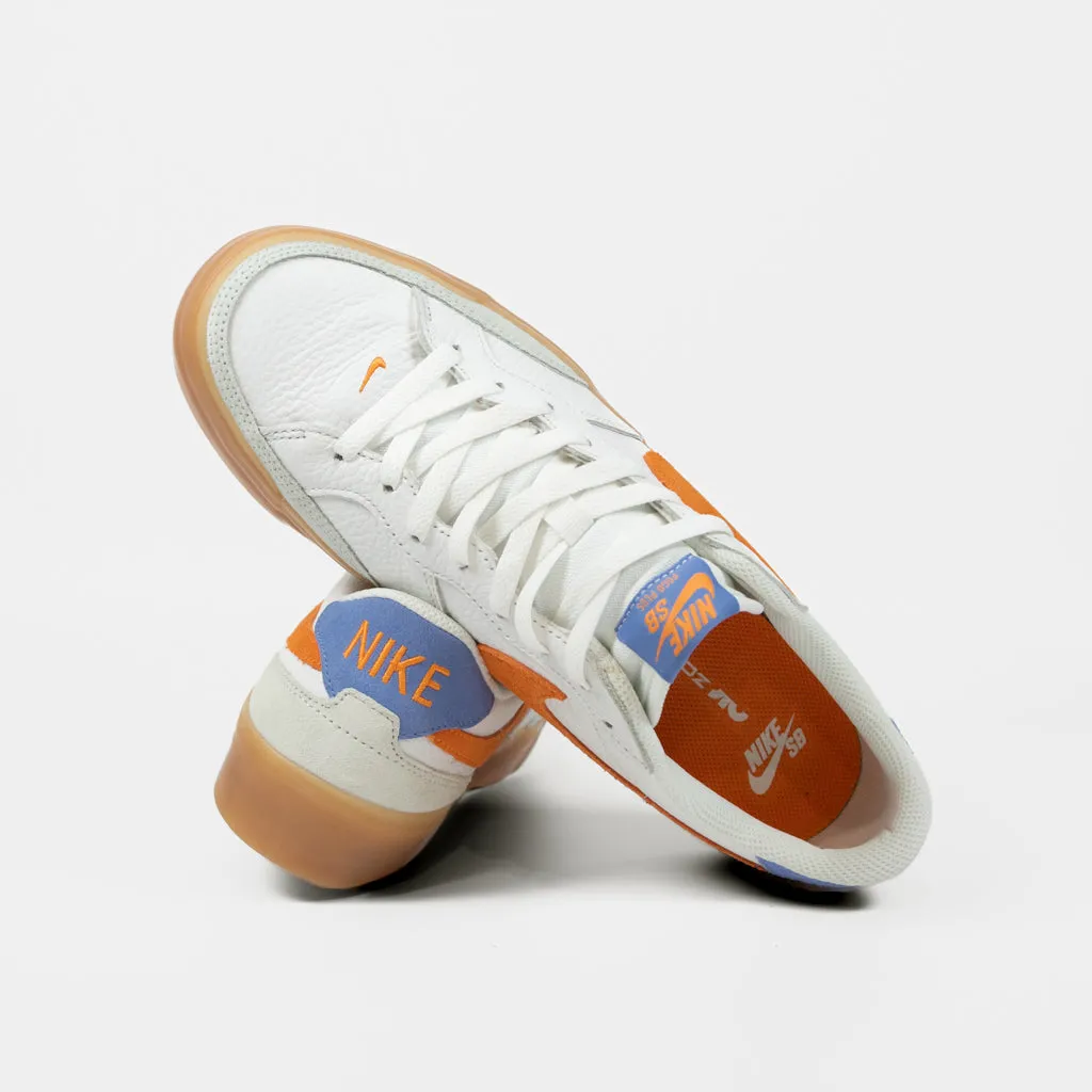 Nike SB - Pogo Premium Shoes - Summit White / Bright Mandarin