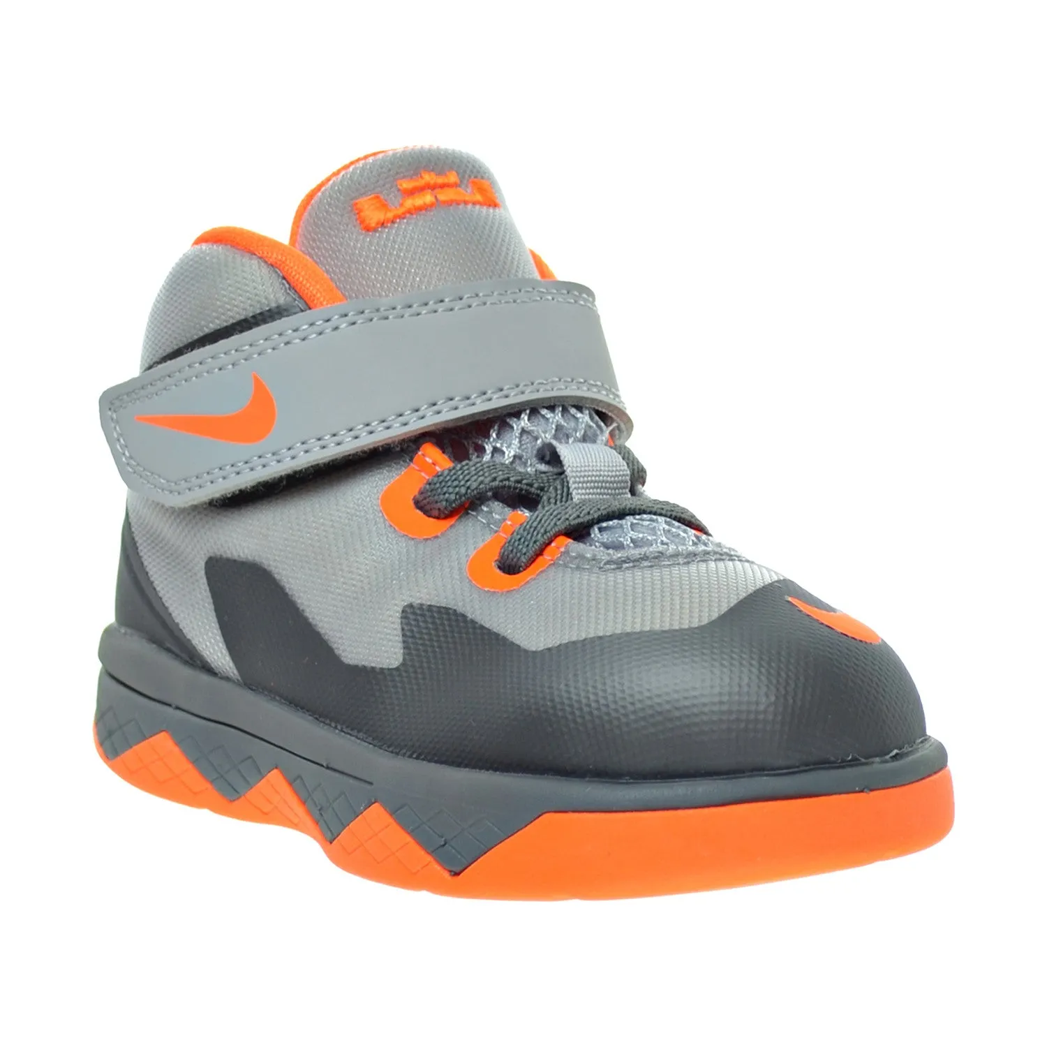 Nike Soldier VIII (TD) Toddler Shoes Dark Grey/Total Orange/Wolf Grey