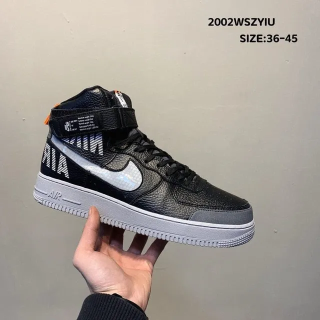 NIKE-Zapatillas Air Force 1 High 07 LV8 WB Hombre Alto Haut Zapatos Deportivos Sneakers Casual Skate Shoes 40 45 CJ9178 300