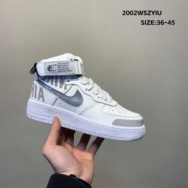 NIKE-Zapatillas Air Force 1 High 07 LV8 WB Hombre Alto Haut Zapatos Deportivos Sneakers Casual Skate Shoes 40 45 CJ9178 300