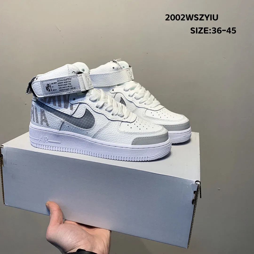 NIKE-Zapatillas Air Force 1 High 07 LV8 WB Hombre Alto Haut Zapatos Deportivos Sneakers Casual Skate Shoes 40 45 CJ9178 300