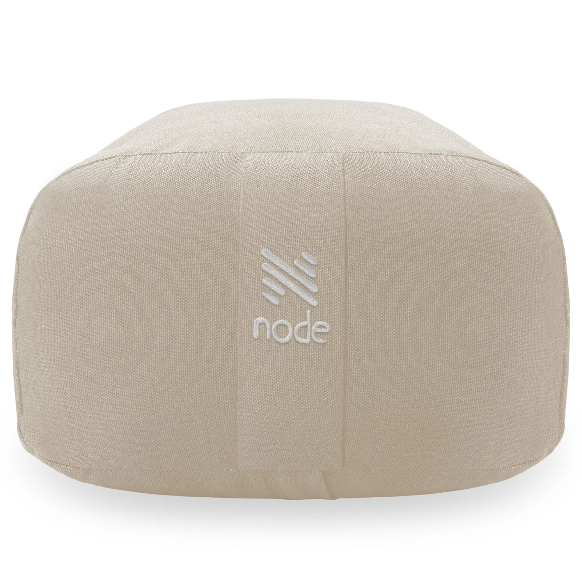 Node Fitness Organic Cotton 25" x 12" Rectangular Yoga Bolster