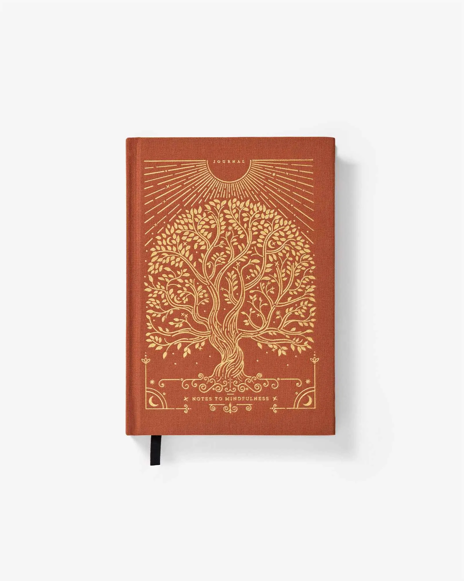 Notes to Mindfulness Journal - Sunset Orange