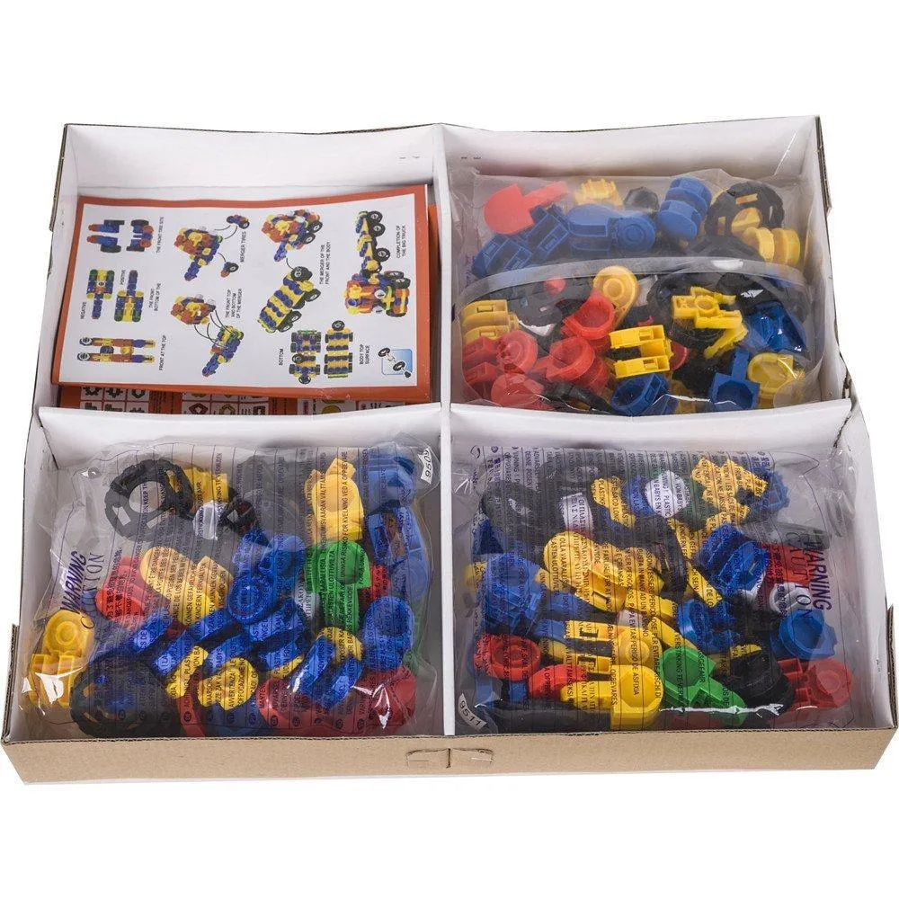 Novelty Design DIY 3D Building Blocks Vehicle Sets Favors Birthday Gift