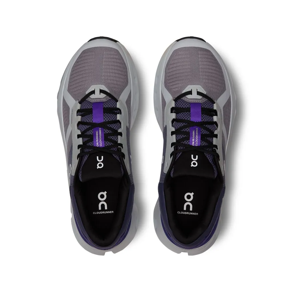 On Men's Cloudrunner 2 Running Shoes Fossil / Indigo