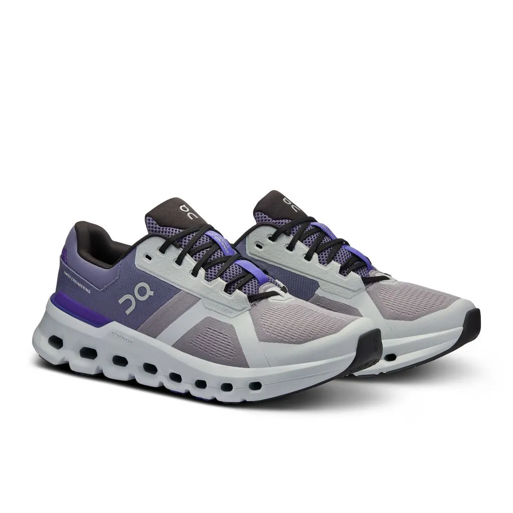 On Men's Cloudrunner 2 Running Shoes Fossil / Indigo