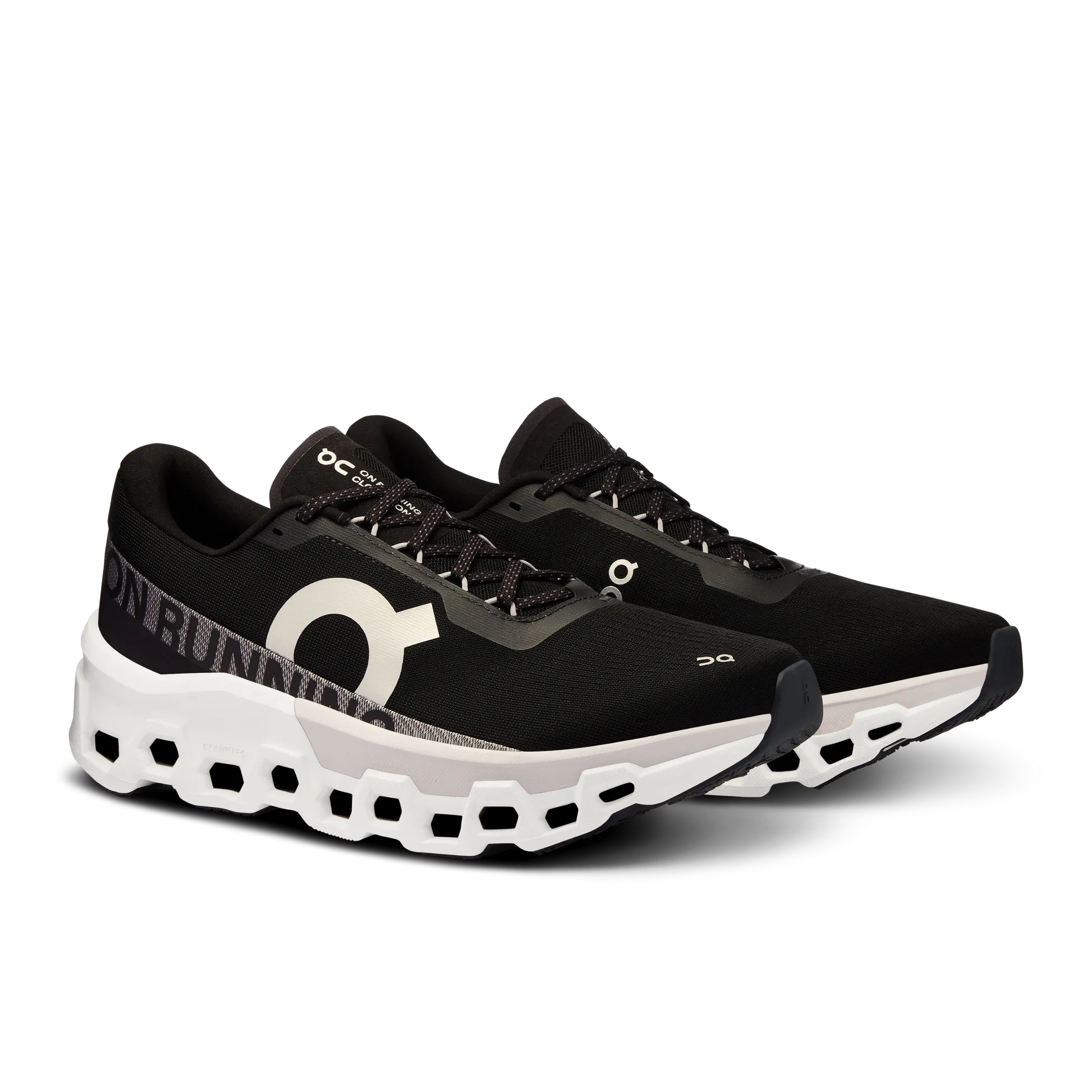 On Running Men's Cloudmonster 2 Shoes - Black / Frost