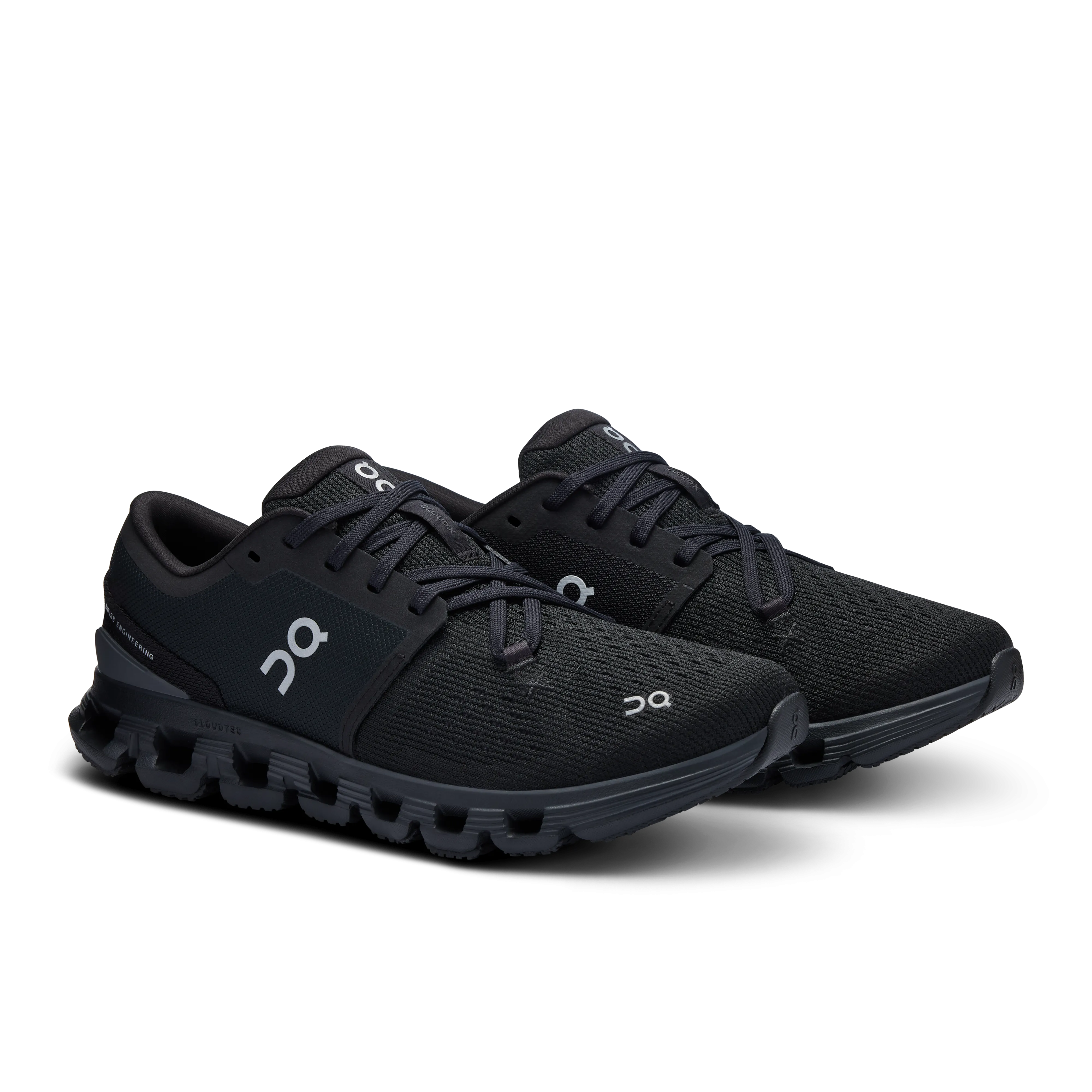 On Running Women's Cloud X 4 Shoes - Black / Eclipse