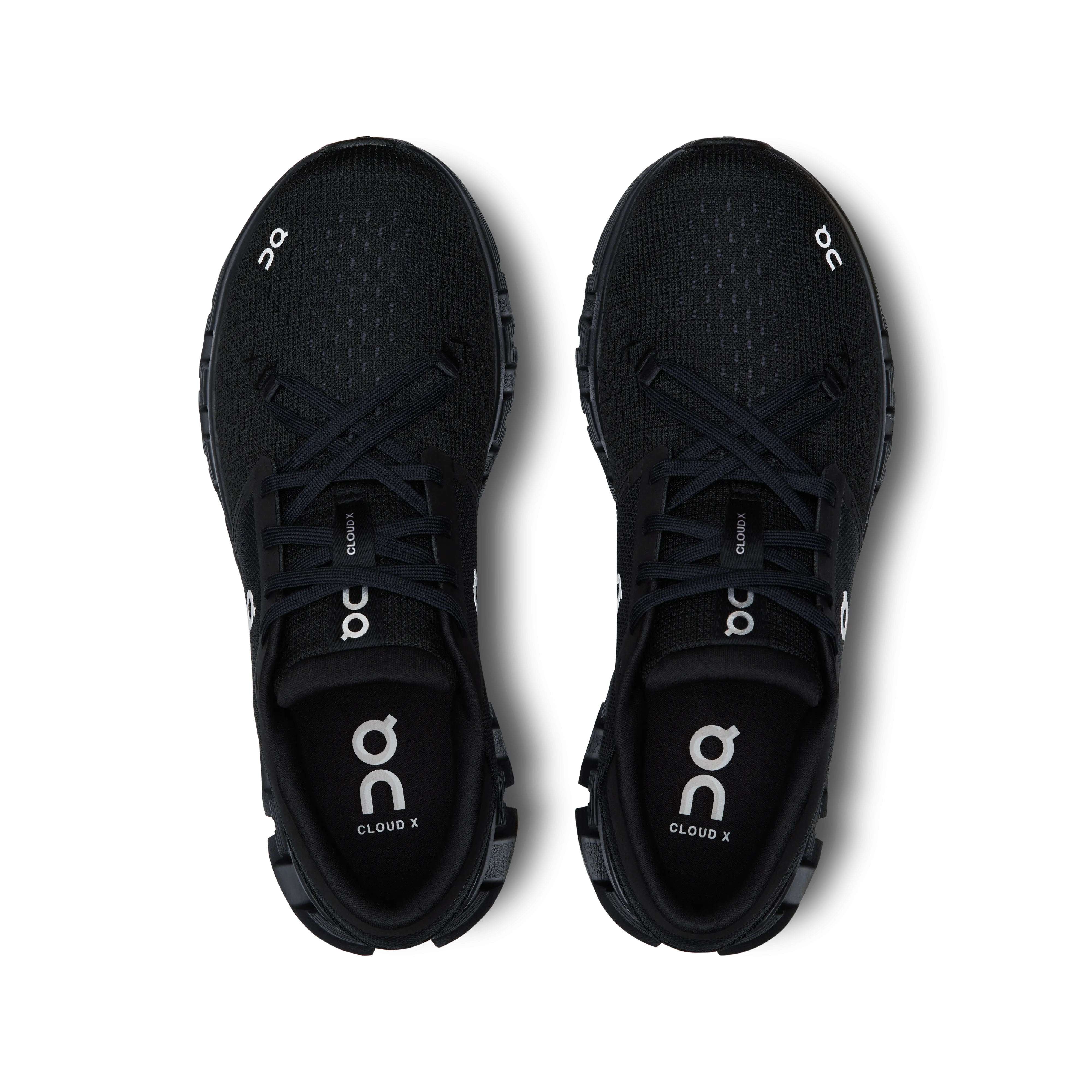 On Running Women's Cloud X 4 Shoes - Black / Eclipse