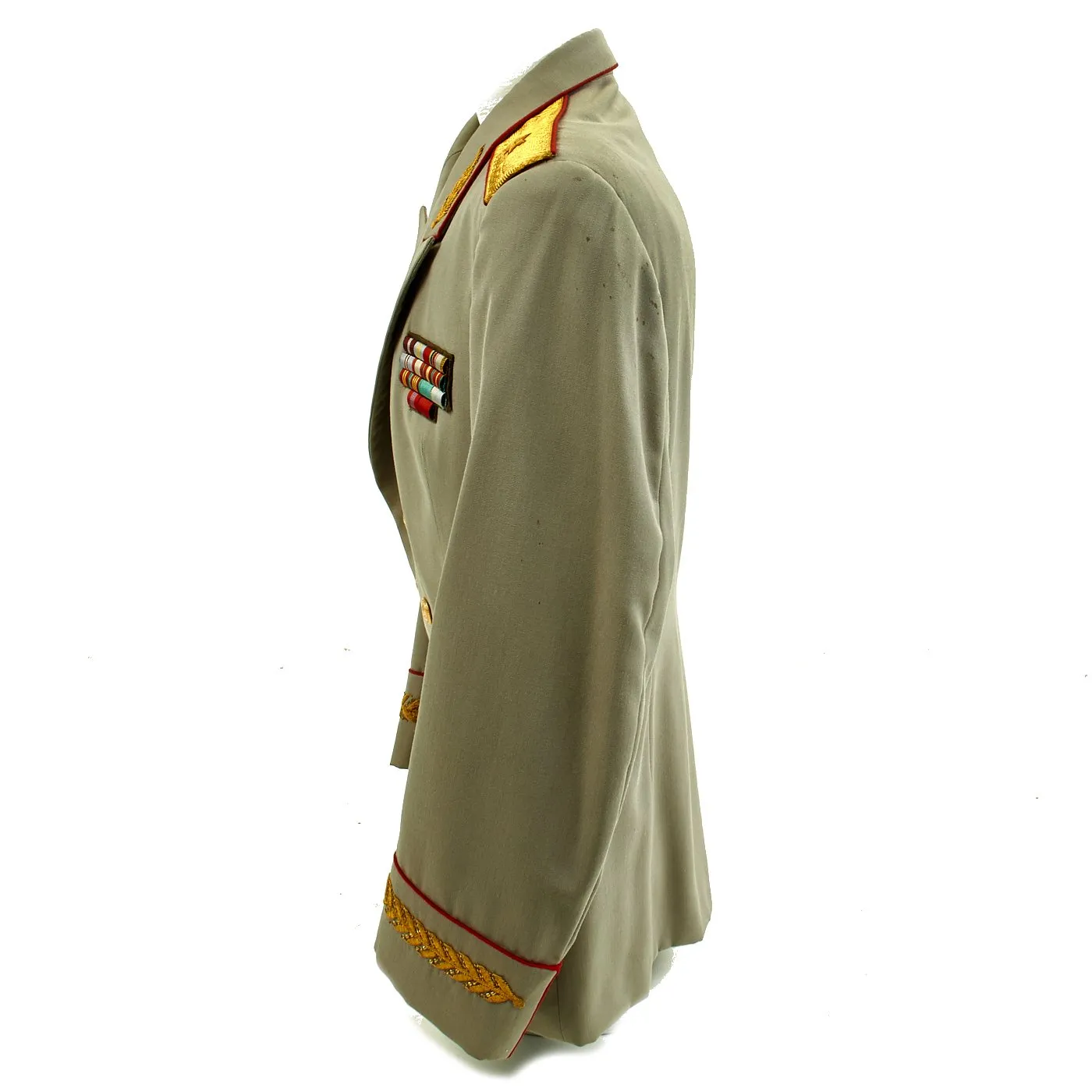 Original Soviet Cold War Artillery General Uniform Parade Walking Out Jacket