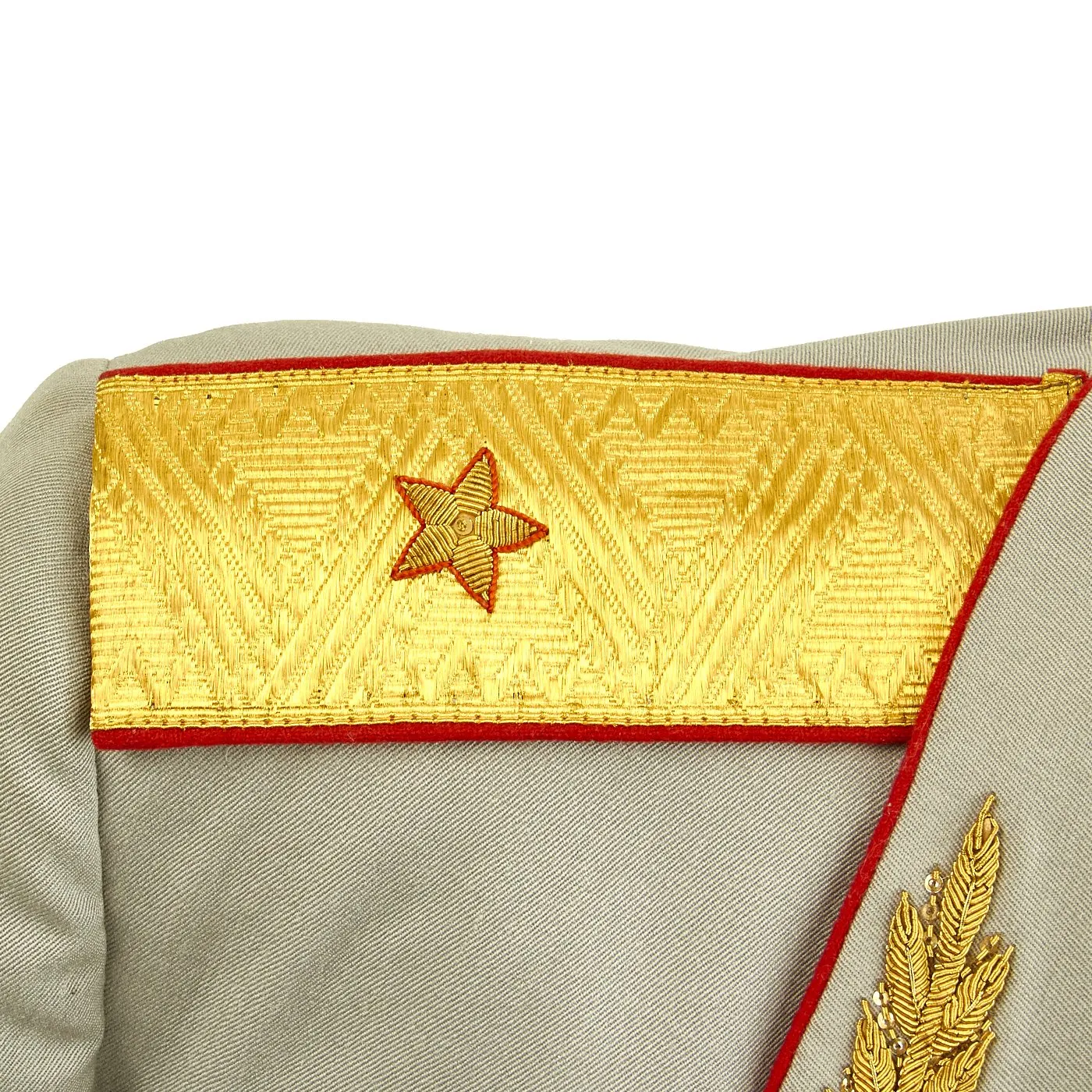 Original Soviet Cold War Artillery General Uniform Parade Walking Out Jacket