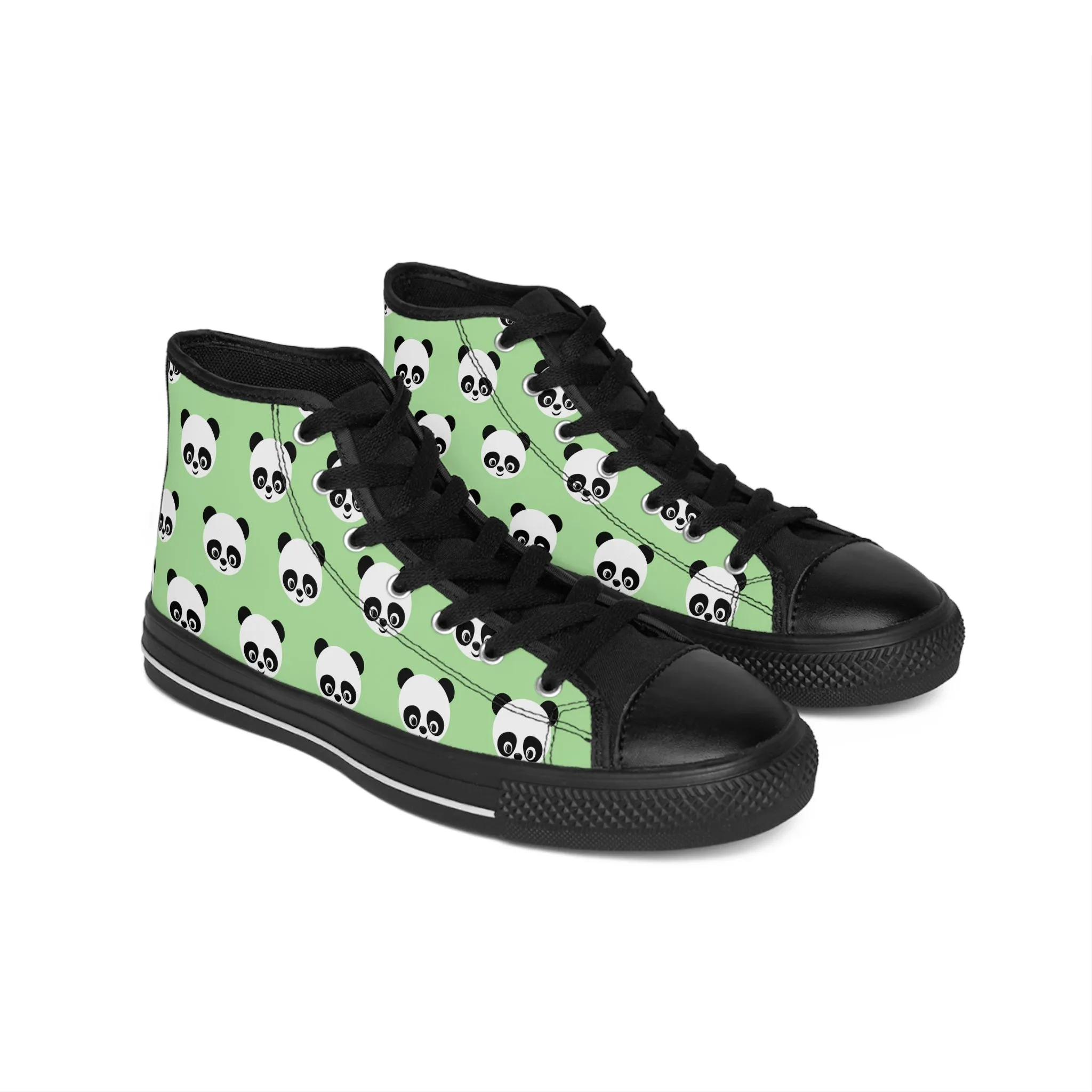 Panda Bear Women's Classic Sneakers