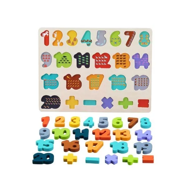 Phoohi Number Chunky Puzzle