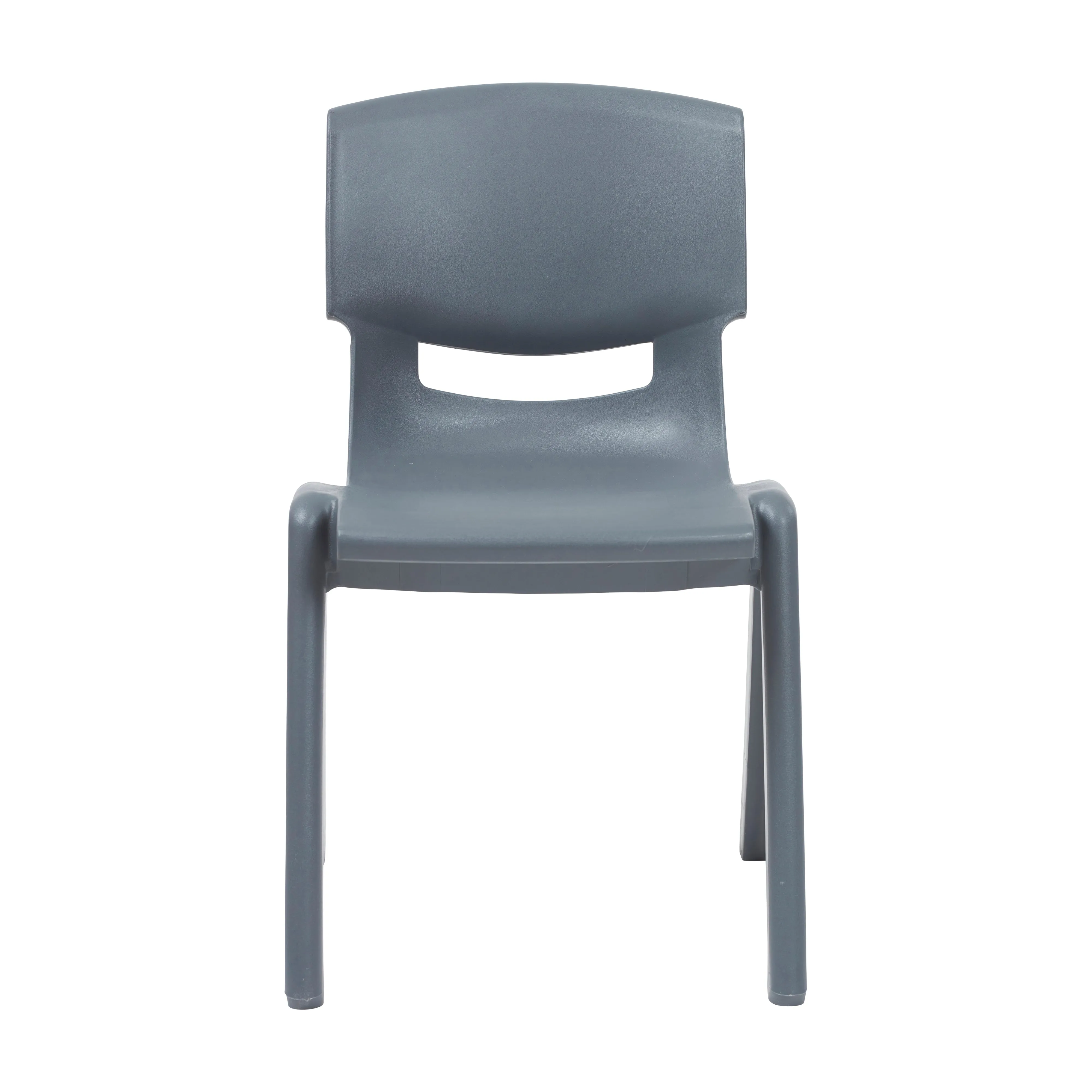 Plastic School Stack Chair for Indoors and Outdoors, Flexible Seating, 14in Seat Height, 4-Pack