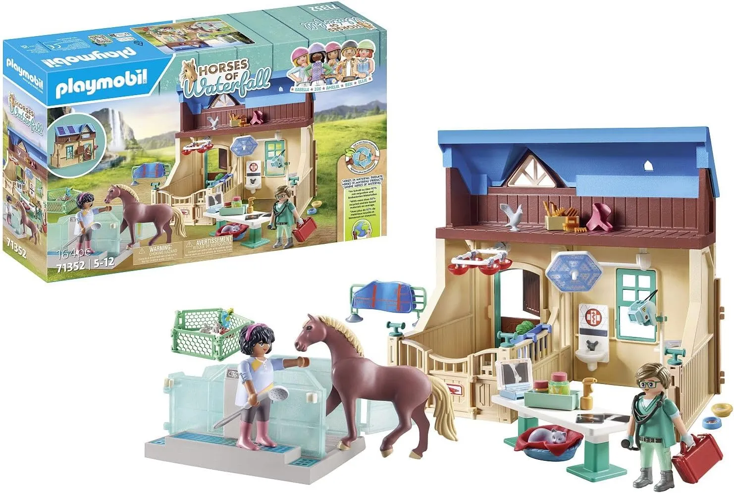 Playmobil 71352 - Riding Therapy and Veterinary Practice