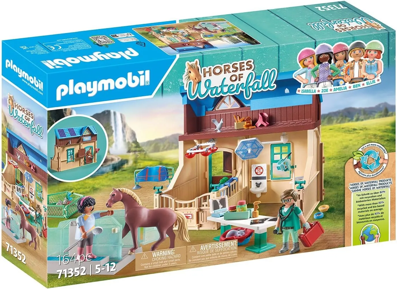 Playmobil 71352 - Riding Therapy and Veterinary Practice