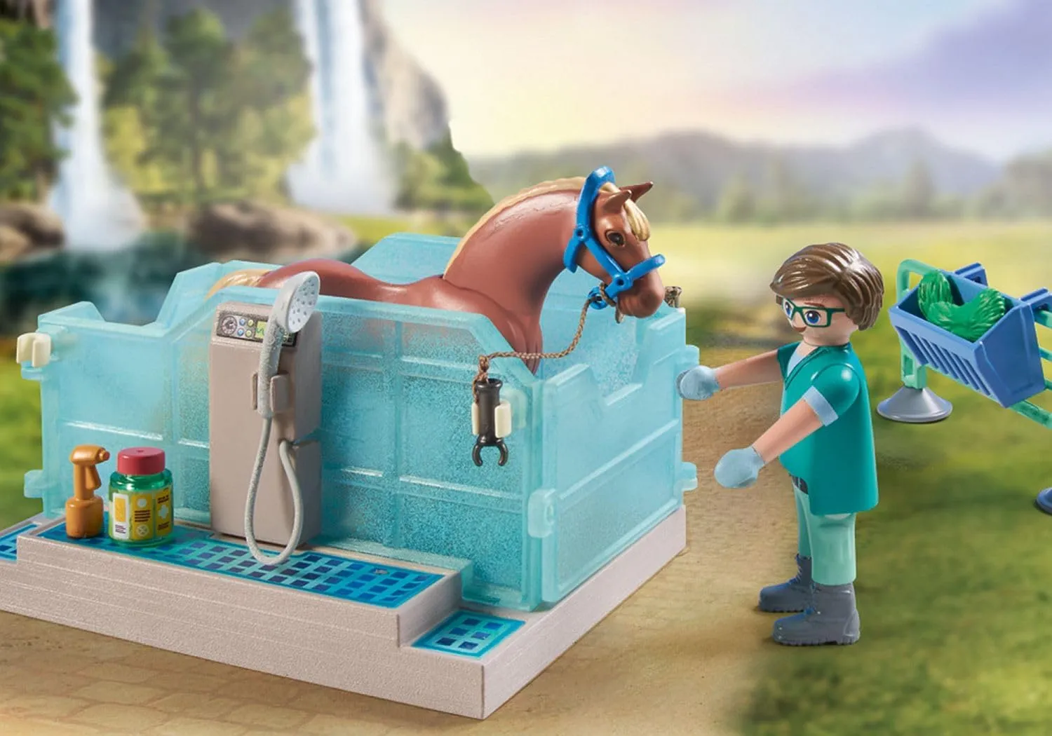 Playmobil 71352 - Riding Therapy and Veterinary Practice