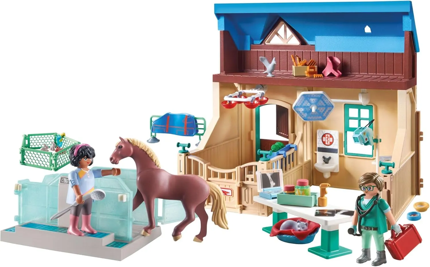 Playmobil 71352 - Riding Therapy and Veterinary Practice