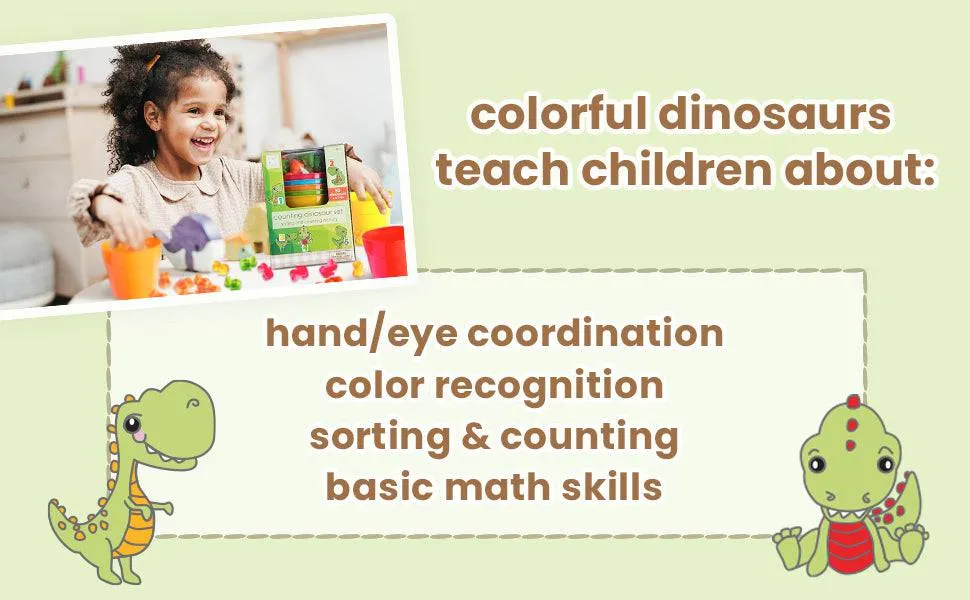 Pre-School Learning Toys: Counting Dinosaurs