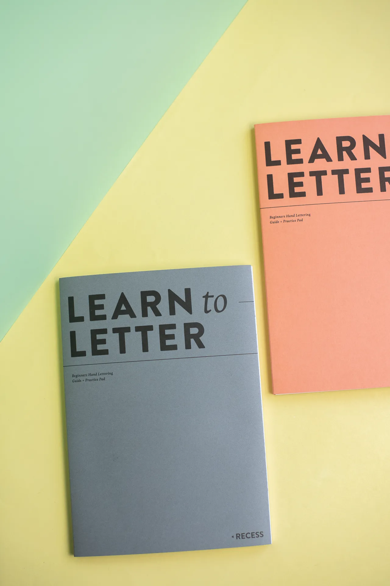 Recess : Learn to Letter : Beginner's Hand Lettering Guide   Practice Pad