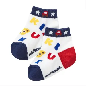 ReDry Touch MIKI HOUSE Logo Socks-Pucchi