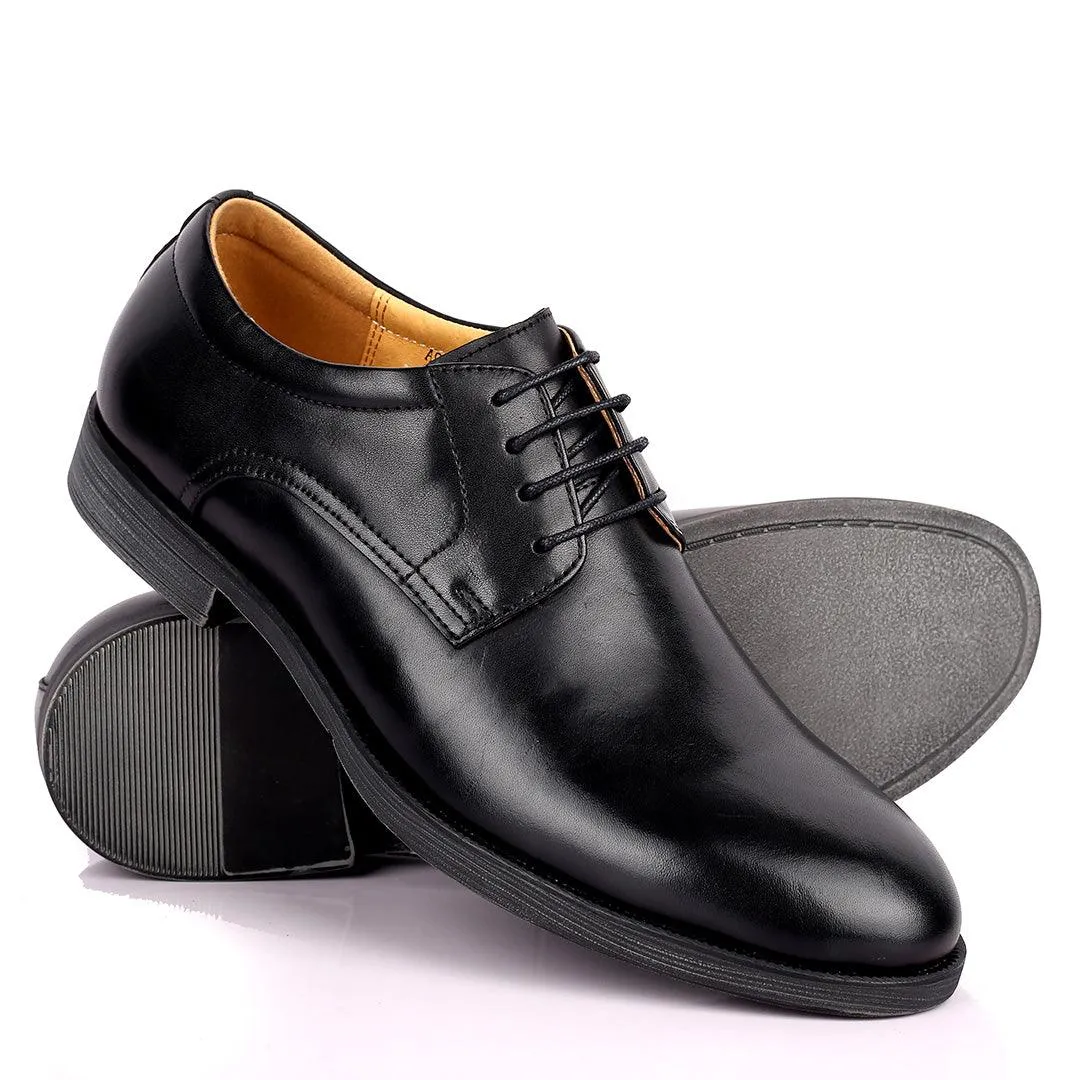 Rena Dulbecc Black Lace up Formal Superlative Shoe