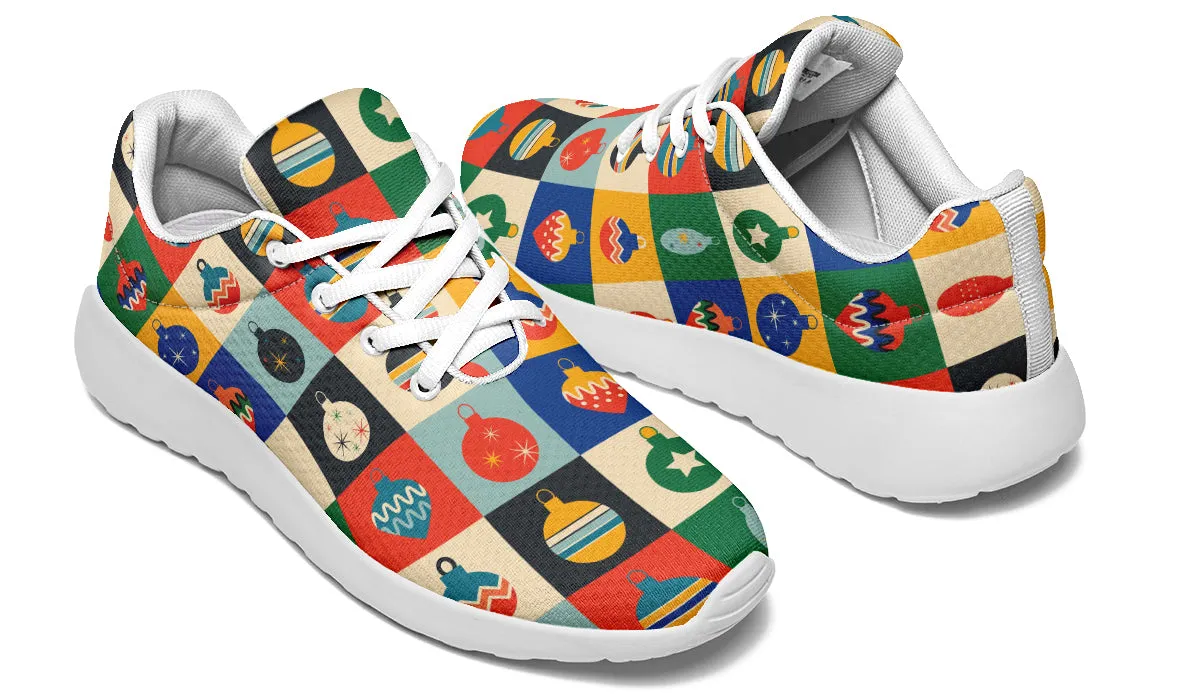 Retro Xmas Baubles Sneakers