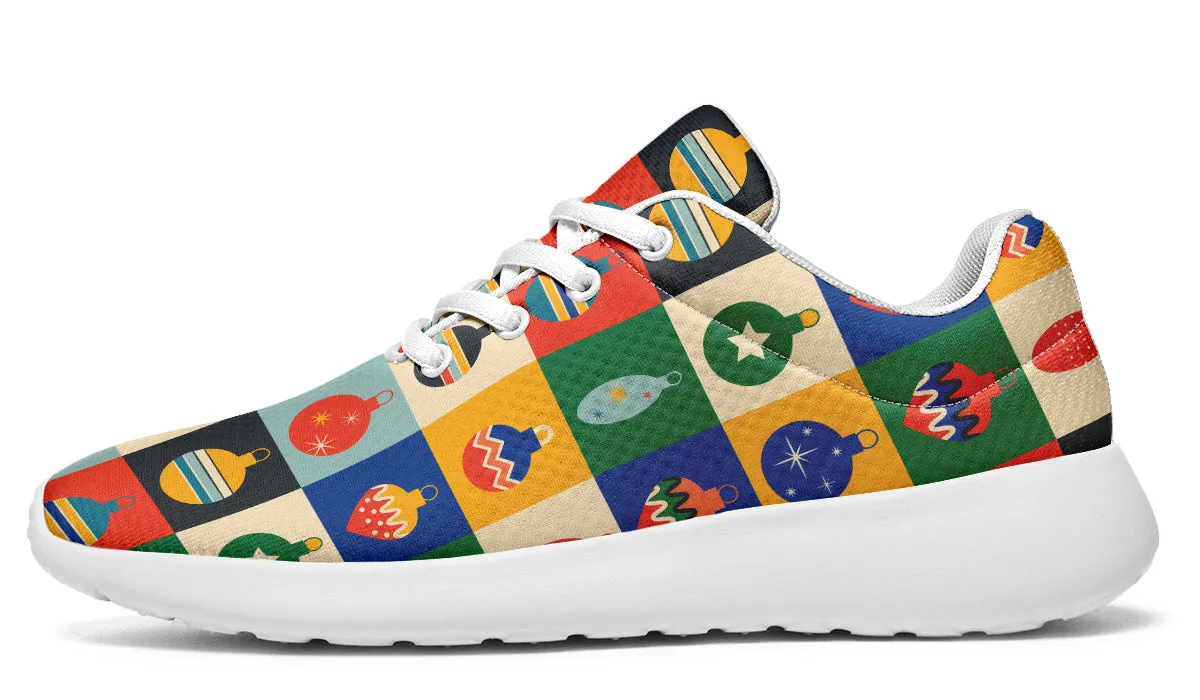 Retro Xmas Baubles Sneakers