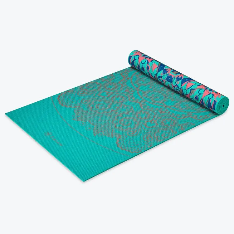 Reversible Kaleidoscope Yoga Mat (6mm)