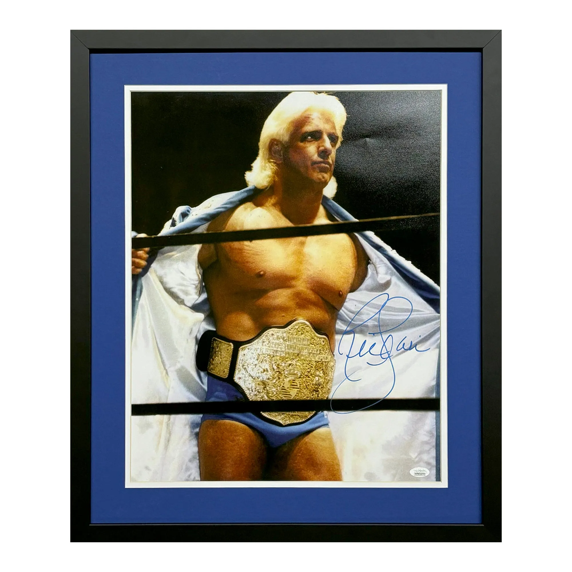 Ric Flair Signed WWE Framed 16x20 Photo